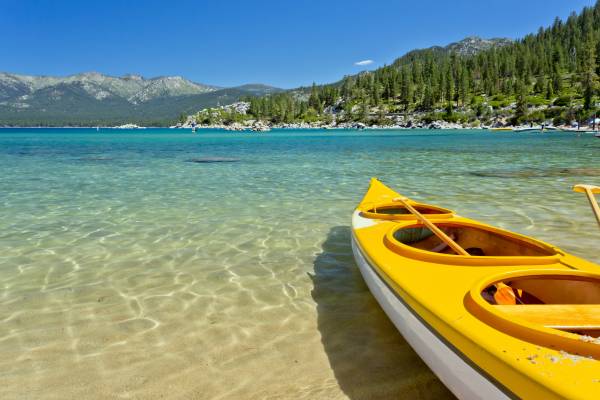 Kayaking in South Lake Tahoe