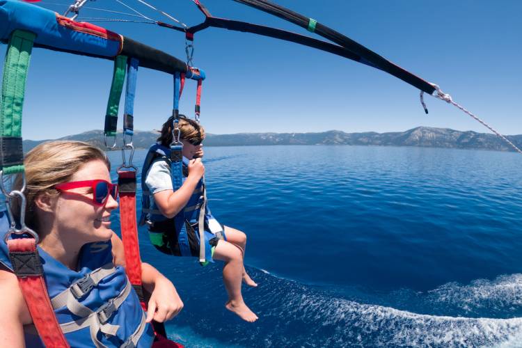 parasailing south lake tahoe