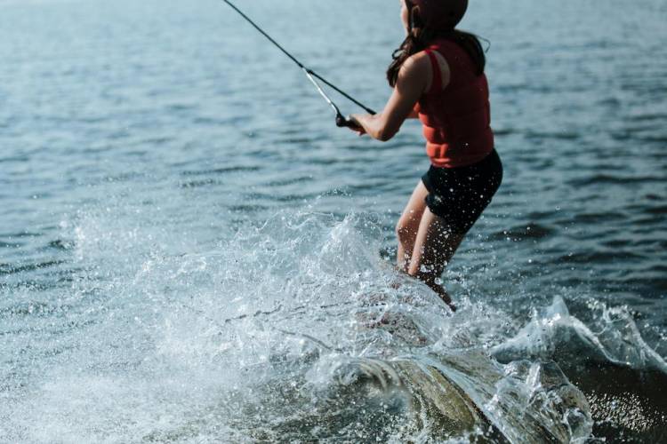 water skiing south lake tahoe