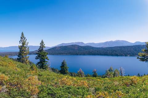 Fallen Leaf Lake Near South Lake Tahoe