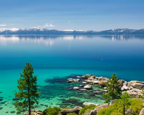 Deep Blue Lake Tahoe