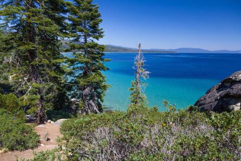 Rubicon Trail Lake Tahoe View