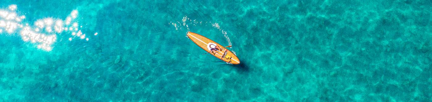 SUP On Lake Tahoe In Summer